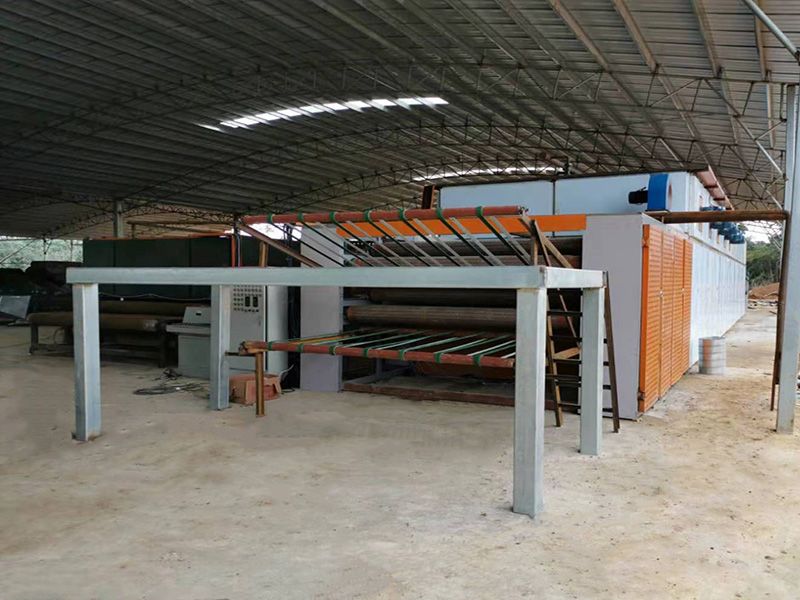 mesh belt veneer dryer